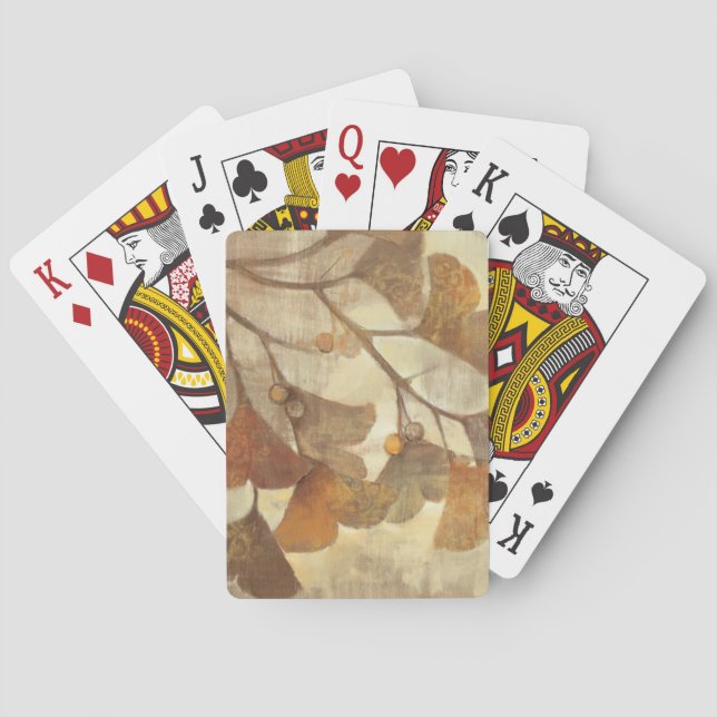 Gingko Playing Cards (Back)