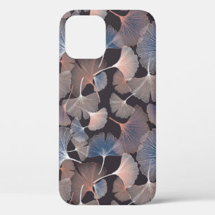 Ginhko leave pattern iPhone 12 case