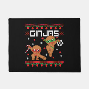 Ginjas Ugly Christmas Sweater Doormat