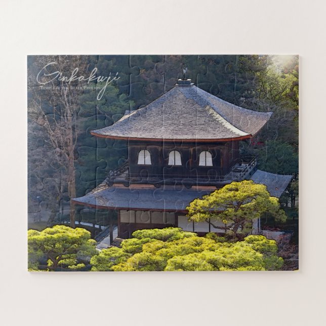 Ginkaku-ji (Higashiyama Jisho-ji) Jigsaw Puzzle (Horizontal)