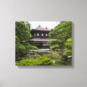 Ginkaku-ji (Silver Pavillion), Kyoto Canvas Print