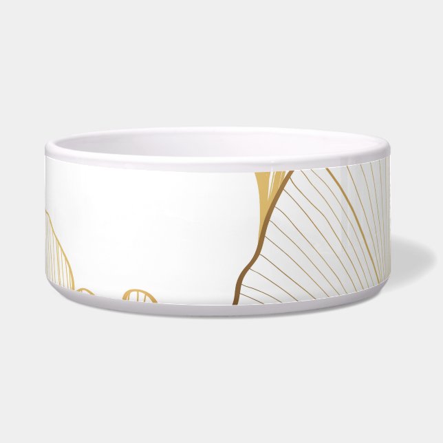 Ginkgo Gold: Luxurious Leaf Arrangement (Front)