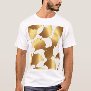 Ginkgo Gold: Luxury Vintage Design. T-Shirt