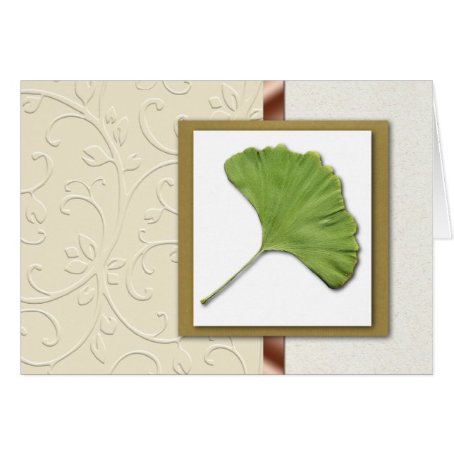 Ginkgo Leaf (Front Horizontal)