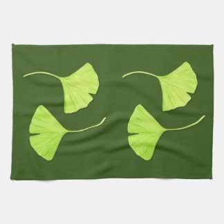 Ginkgo Leaves Art Kitchen Towel