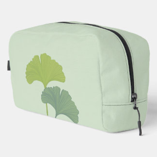Ginkgo Leaves Customisable Background Colours  Dopp Kit