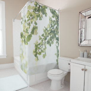 Ginkgo Leaves Dream #1 #wall #decor #art  Shower Curtain