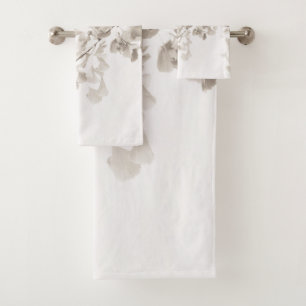 Ginkgo Leaves Dream #2 #wall #decor #art Bath Towel Set