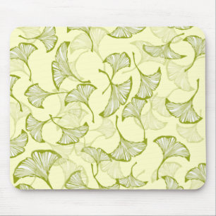Ginkgo Leaves Mouse Pad