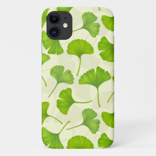 Ginkgo pattern on off white Case-Mate iPhone case