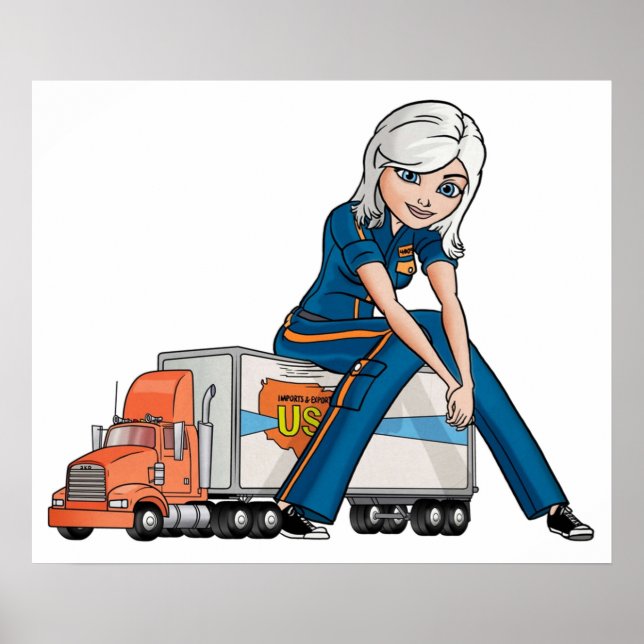 Ginormica Susan Murphy from Monsters vsAliens Poster (Front)