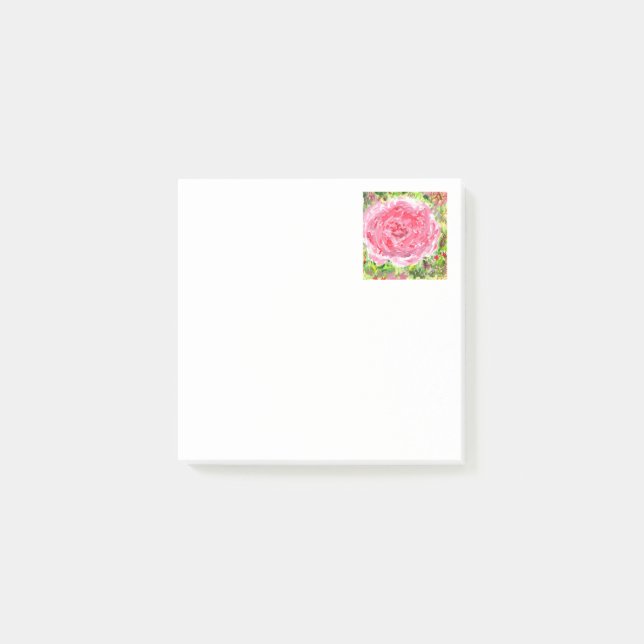 Ginormous rose small post-it notes (Front)