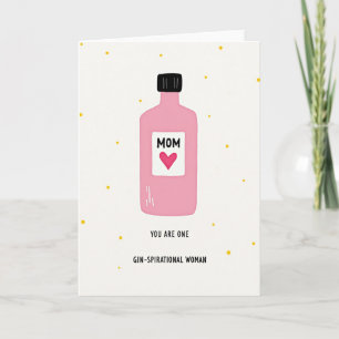 Ginspirational Mum Day Card
