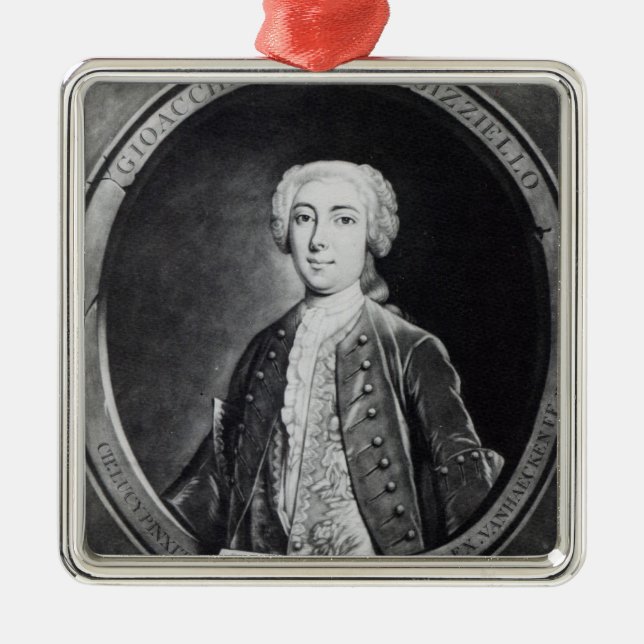 Gioacchino Conti, 'Gizziello', Metal Tree Decoration (Front)