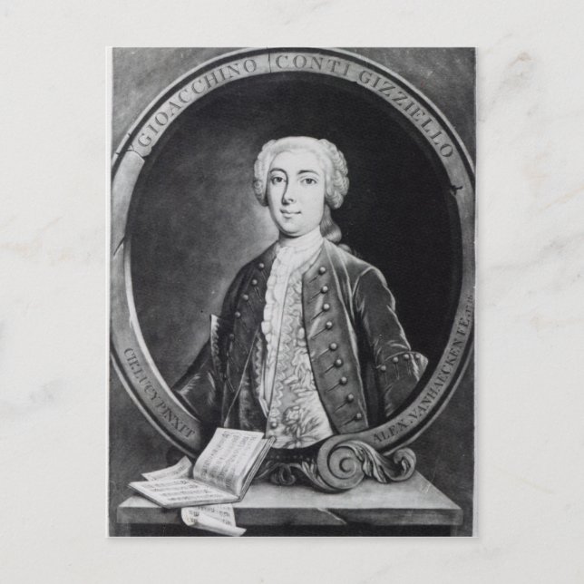 Gioacchino Conti, 'Gizziello', Postcard (Front)