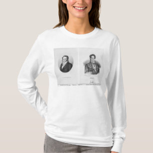 Gioacchino Rossini Gaspare engraved by T-Shirt