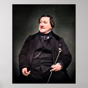 Gioachino Rossini – Composer Poster