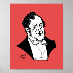 Gioachino Rossini Poster