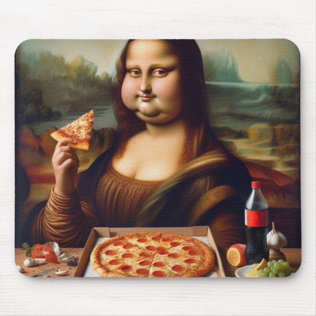 Gioconda fat mouse pad (Front)