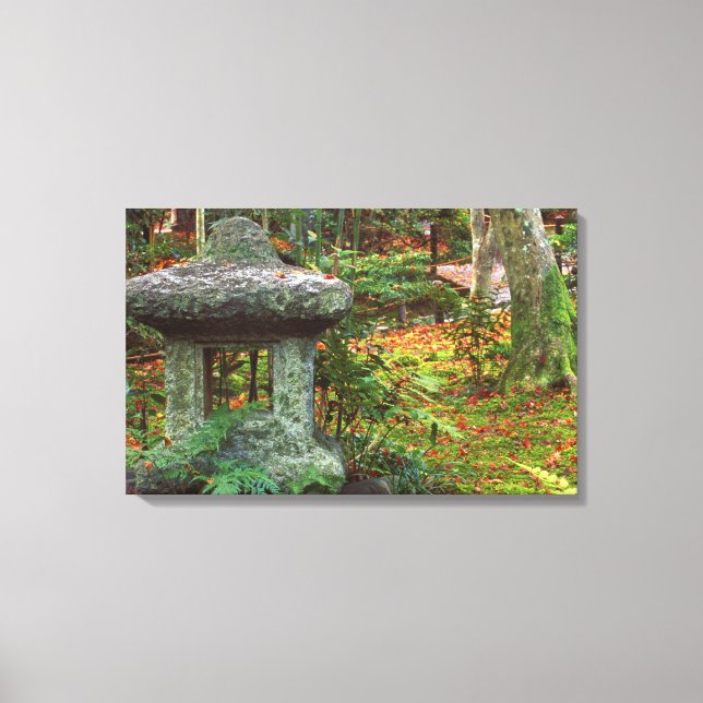 Giohji Temple, Arashiyama, Kyoto, Japan Canvas Print (Front)