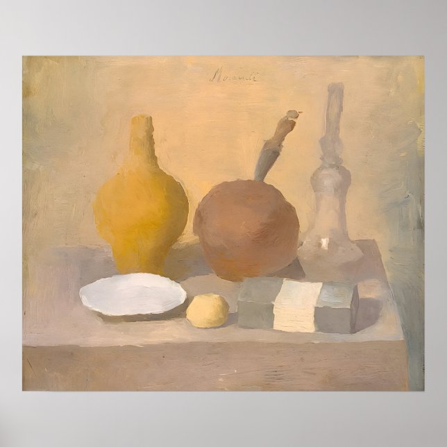 Giorgio Morandi art painting Poster (Front)