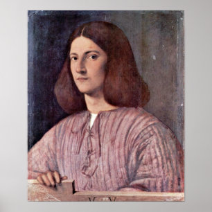Giorgione - Portrait of a Young Man Poster