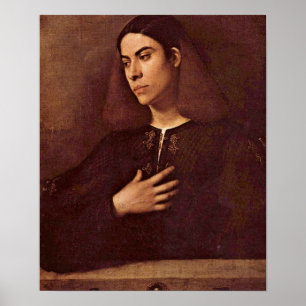 Giorgione - Portrait of Antonio Broccardo Poster