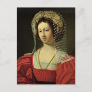 Giovanna I Queen of Naples, 1842 Postcard