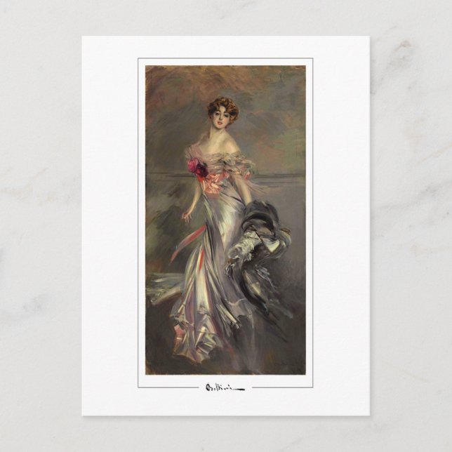 Giovanni Boldini #314 - Fine Art Postcard (Front)