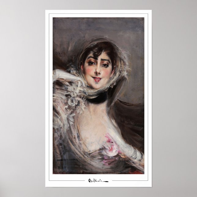 Giovanni Boldini Zedign Art Poster #125 (Front)