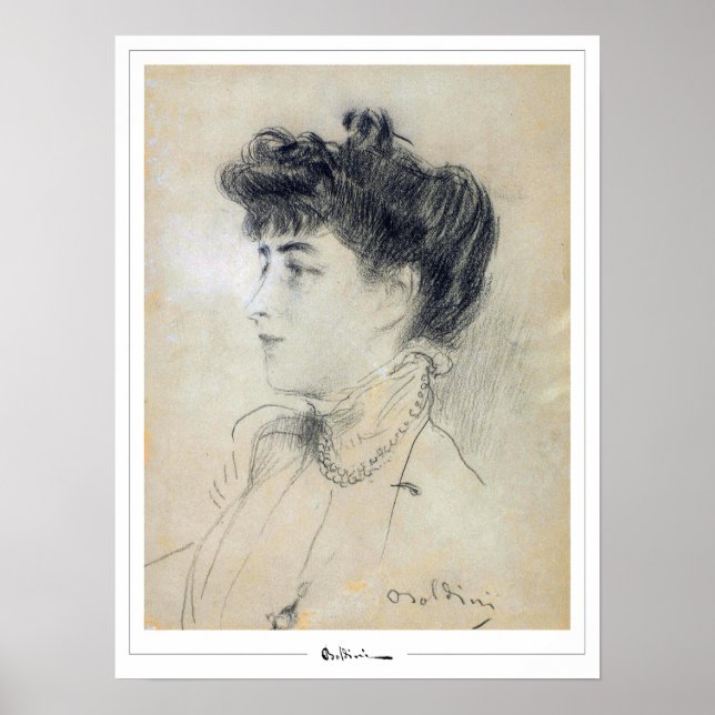 Giovanni Boldini Zedign Art Poster #384 (Front)