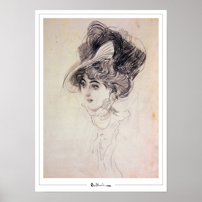 Giovanni Boldini Zedign Art Poster #391 (Front)