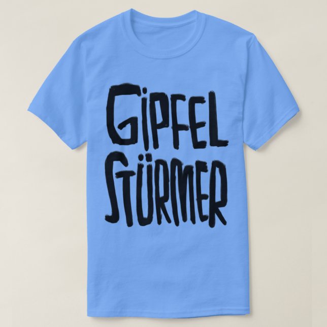 Gipfel Strmer Gipfelstrmer Bergsteiger Wandern T-Shirt (Design Front)