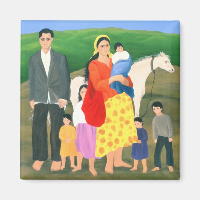 Gipsy Family 1986 Magnet (Front)