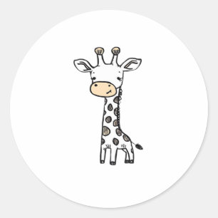 Giraaffe Essential T-Shirt_2 Classic Round Sticker
