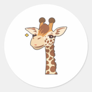 Giraaffe Essential T-Shirt Classic Round Sticker