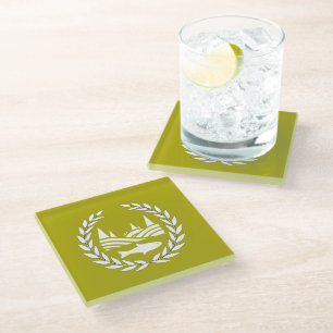 Giradan Flag - Glass Coaster