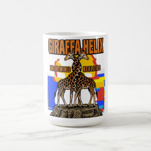 Giraffa Helix Entwined Beauties Coffee Mug