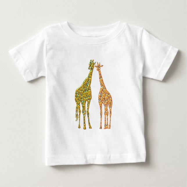 Giraffe 1 baby T-Shirt (Front)