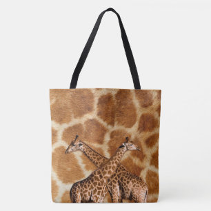 Giraffe 1A All-Over-Print Tote Bag