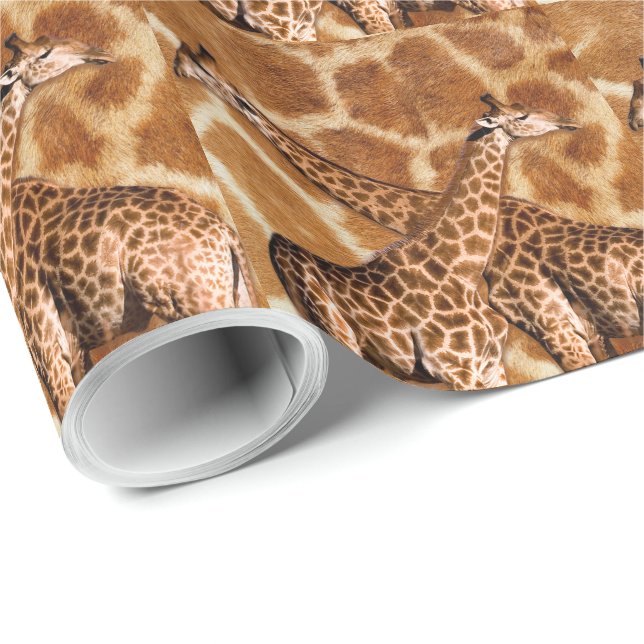 Giraffe 1A Wrapping Paper (Roll Corner)