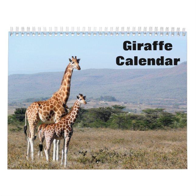 Giraffe 2027 calendar (Cover)