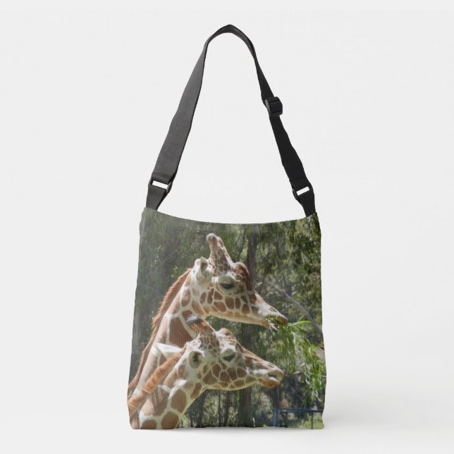 Giraffe 2-sided All-Over-Print Cross Body Bag (Front)