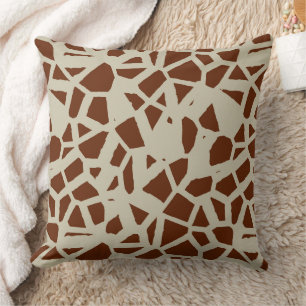 Giraffe Abstract Cushion