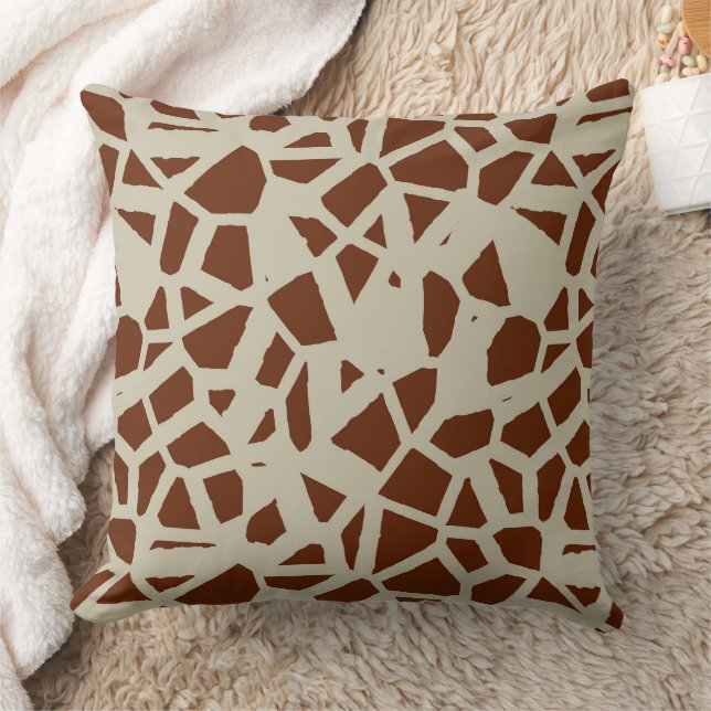 Giraffe Abstract Cushion (Blanket)