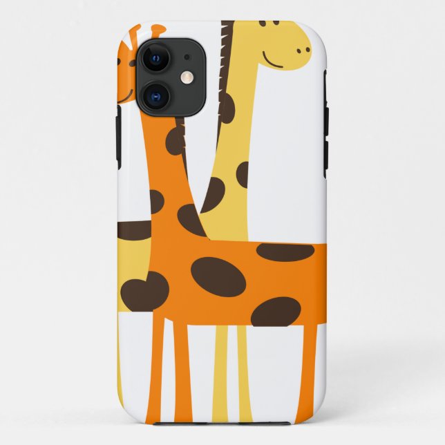giraffe africa safari wildlife Case-Mate iPhone case (Back)