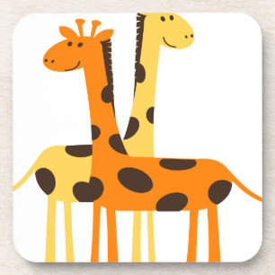 giraffe africa safari wildlife coaster