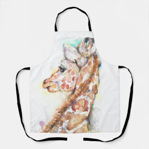 Giraffe All-Over Print Apron
