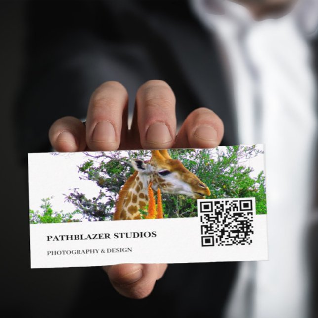 Giraffe Aloe | Wildlife Photography | Business Card (Creator Uploaded)