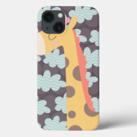 Giraffe and Clouds